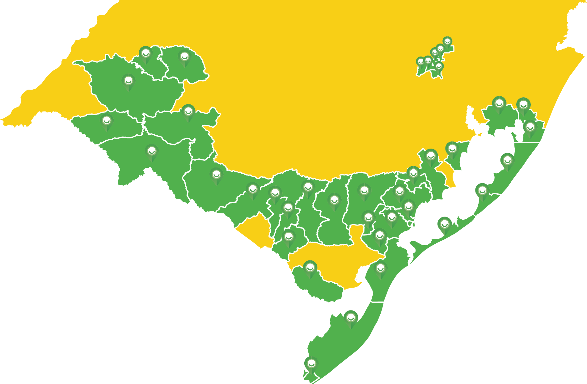 mapa de cobertura
